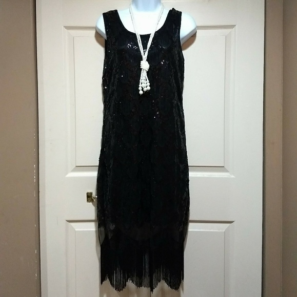 Pretty Guide Dresses & Skirts - NWT Beautiful Sequin Flapper Dress